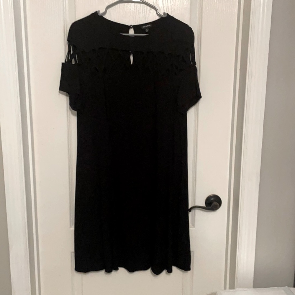 Torrid s0. Black sift dress